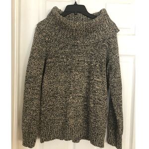 Ralph Lauren Marled Cowl Neck Sweater